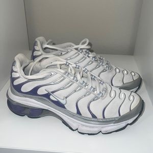 Purple Nike shoes
